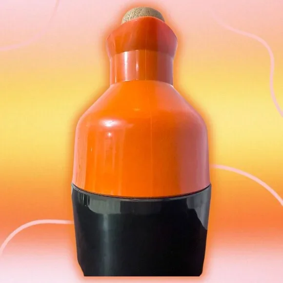 Vintage MCM Orange Black Teak Handle & Stopper G. Rosendahl Swedish Thermos - Picture 12 of 16